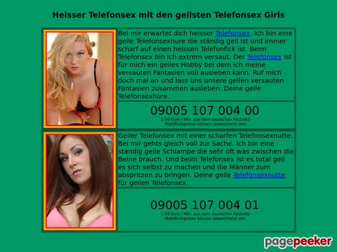 Details : Heisser Telefonsex